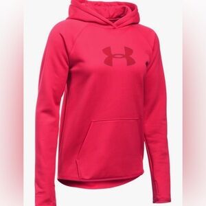 Under Armour Women's Storm New UA Logo Hoodie - Pink Sky. XL